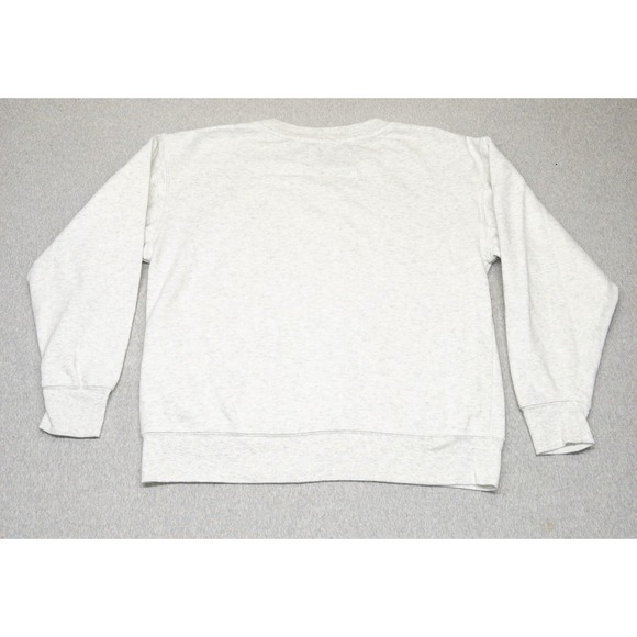 Calvin Klein CK Classic Logo Crew Neck Fleece Sweatshirt Womens XS Casual - Picture 7 of 8
